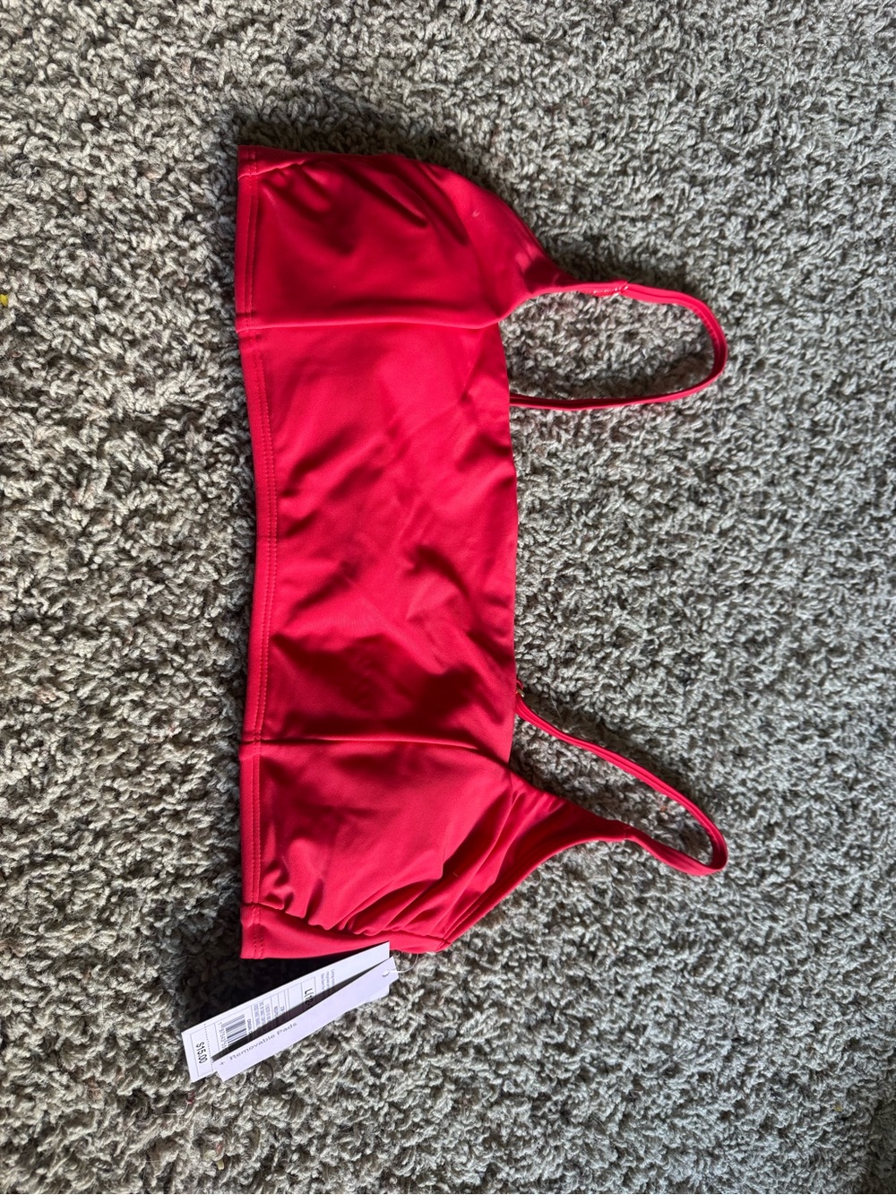 Target Red Women's Bikini Top